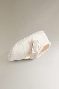 FABRIC BALLERINA BOOTIES