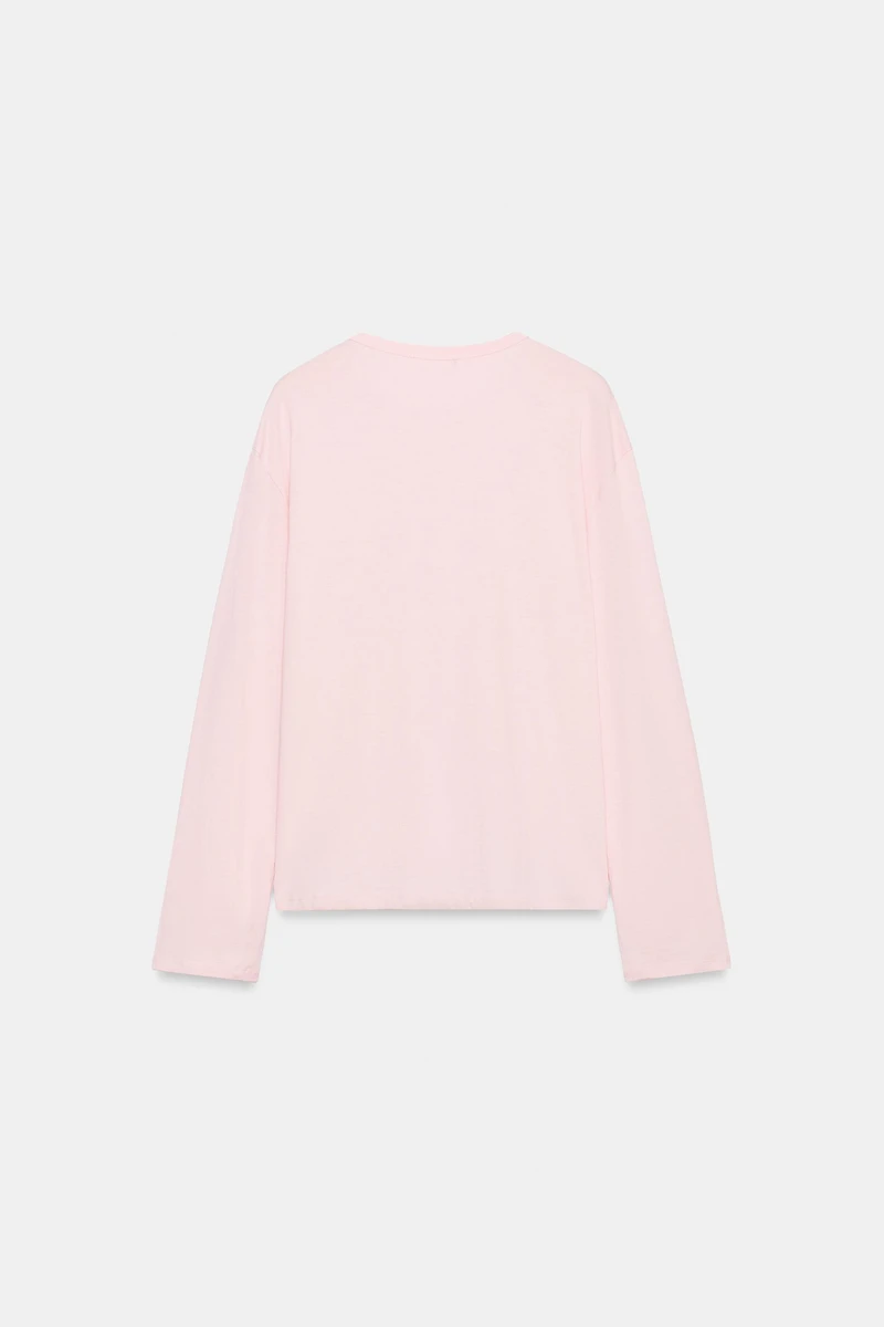 HENLEY T-SHIRT WITH POCKETS