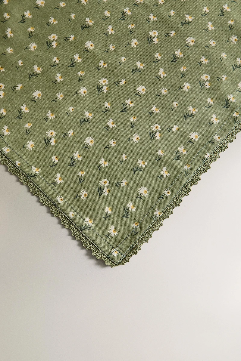 SET OF DAISY COTTON NAPKINS (SET OF 2)