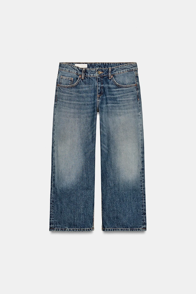 JEAN TRF LARGE ET COURT TAILLE BASSE