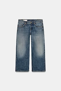 JEAN TRF LARGE ET COURT TAILLE BASSE