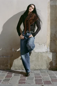 TRF BARREL HIGH WAIST JEANS