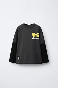 SMILEYWORLD ® DOUBLE SLEEVE T-SHIRT