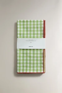 CHECK KITCHEN TOWEL PACK (PACK OF 2)