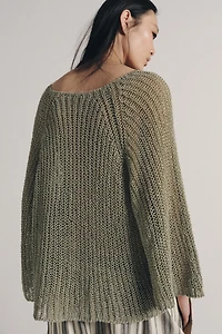 PULL EN MAILLE AJOURÉ