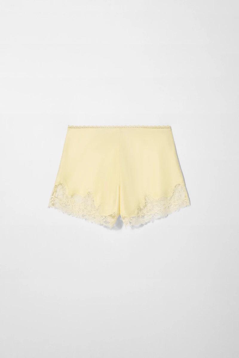 SHORT STYLE LINGERIE EN SOIE KATE MOSS X ZARA