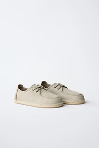 LIMITED EDITION LACE-UP ESPADRILLES