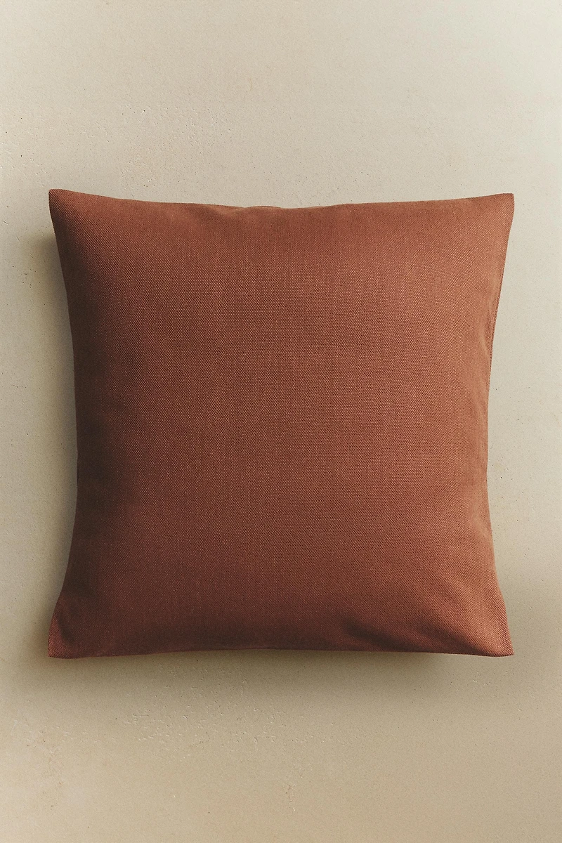 PLAIN THROW PILLOW COVER