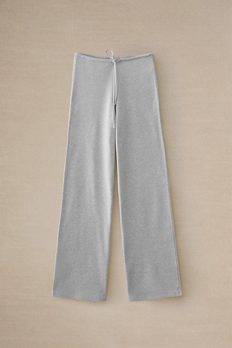 RIBBED PANTS
