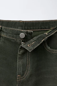 DISTRESSED EFFECT BALLOON JEANS