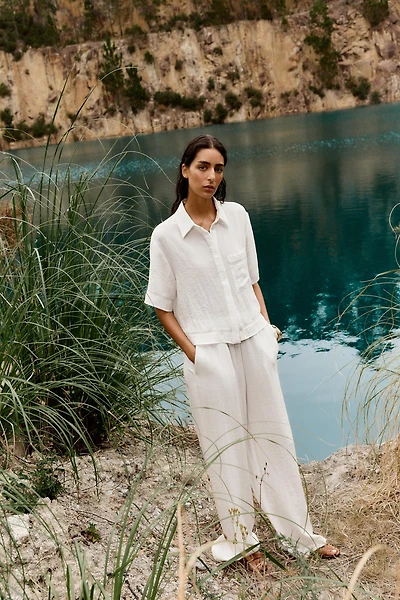 CHEMISE COURTE OURLETS