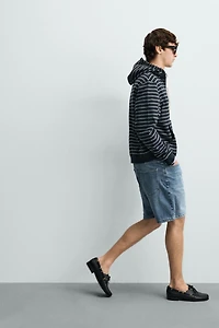BERMUDA EN JEAN REGULAR FIT