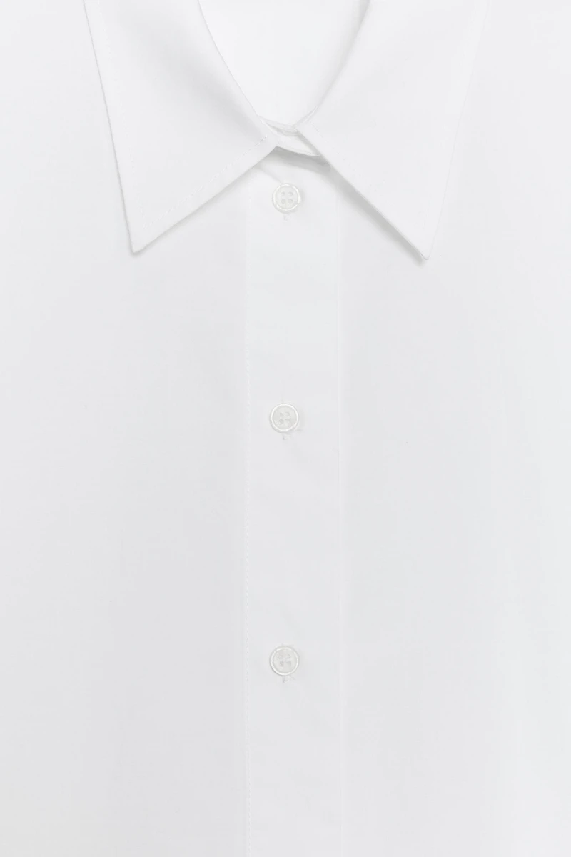 OVERSIZED POPLIN SHIRT