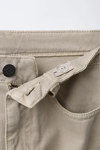 PANTALON EN SERGÉ COUPE AMPLE