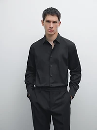 Slim fit stretch shirt