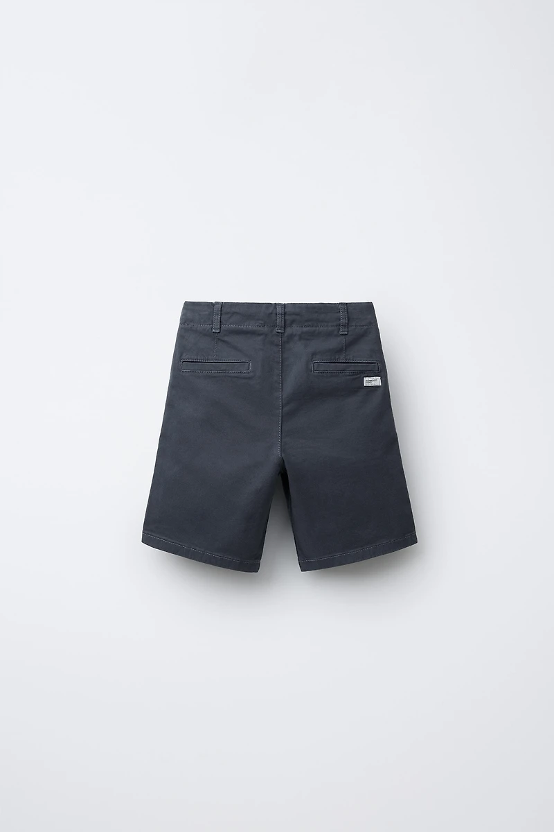 BASIC SLIM FIT CHINO SHORTS