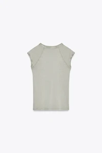WASHED COTTON T-SHIRT