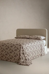 PAISLEY PRINT SATEEN DUVET COVER
