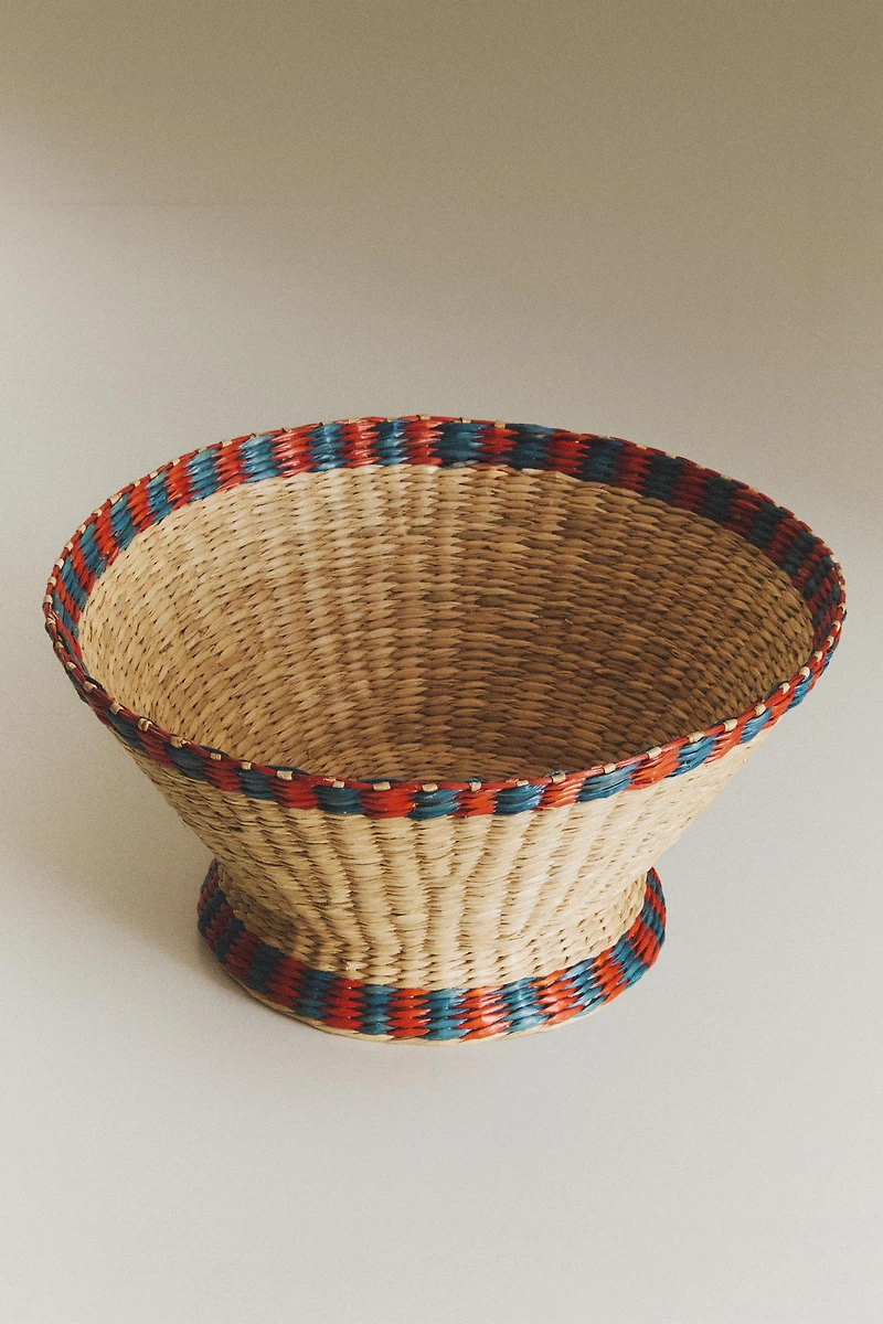 CONTRAST SEAGRASS BASKET