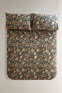 HOUSSE DE COUETTE IMPRIMÉ FLEURS