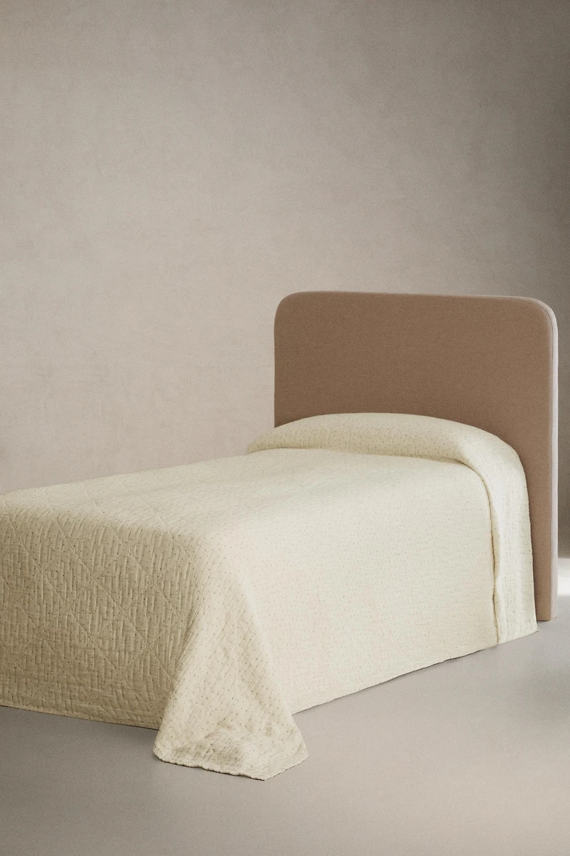 KIDS' FLORAL CHIFFON BEDSPREAD