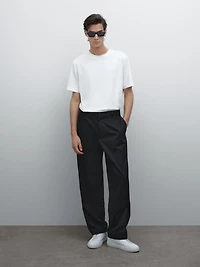 T-shirt manches courtes lin