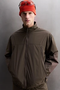 VESTE TECHNIQUE DOUBLURE CONTRASTE