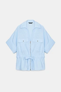 CHEMISE SAFARI AVEC LIN
