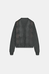 ARGYLE KNIT CARDIGAN