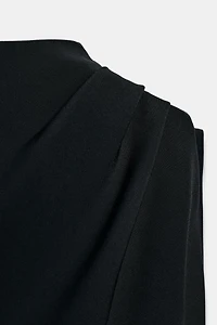ASYMMETRIC MIDI DRESS