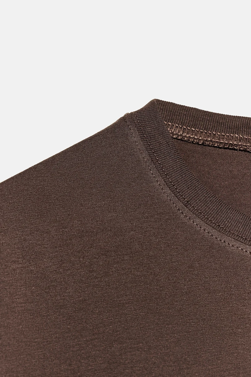 BASIC COTTON T-SHIRT