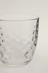 RAISED DESIGN TUMBLER