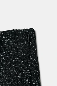 TEXTURED SKORT