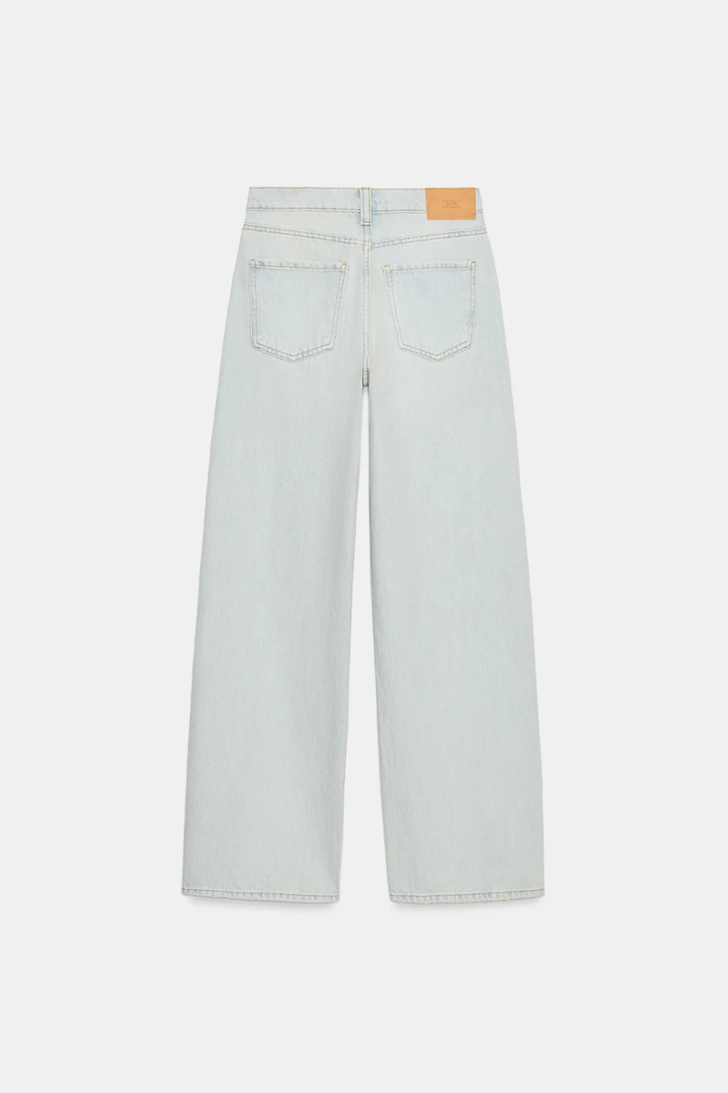 Z1975 MID-RISE RIPPED STRAIGHT JEANS