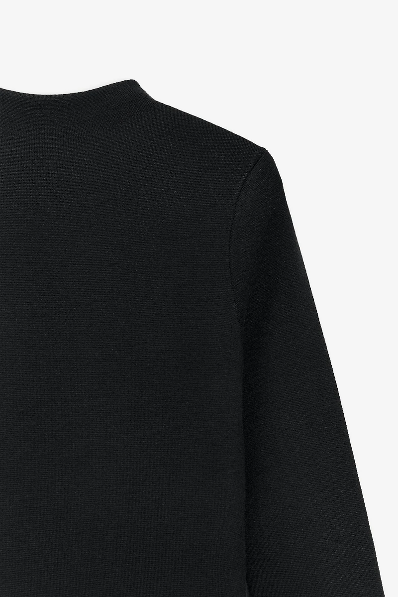 ASYMMETRIC DRESS WITH WOOL 50TH ANNIVERSARY