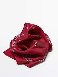 Foulard à imprimé cachemire