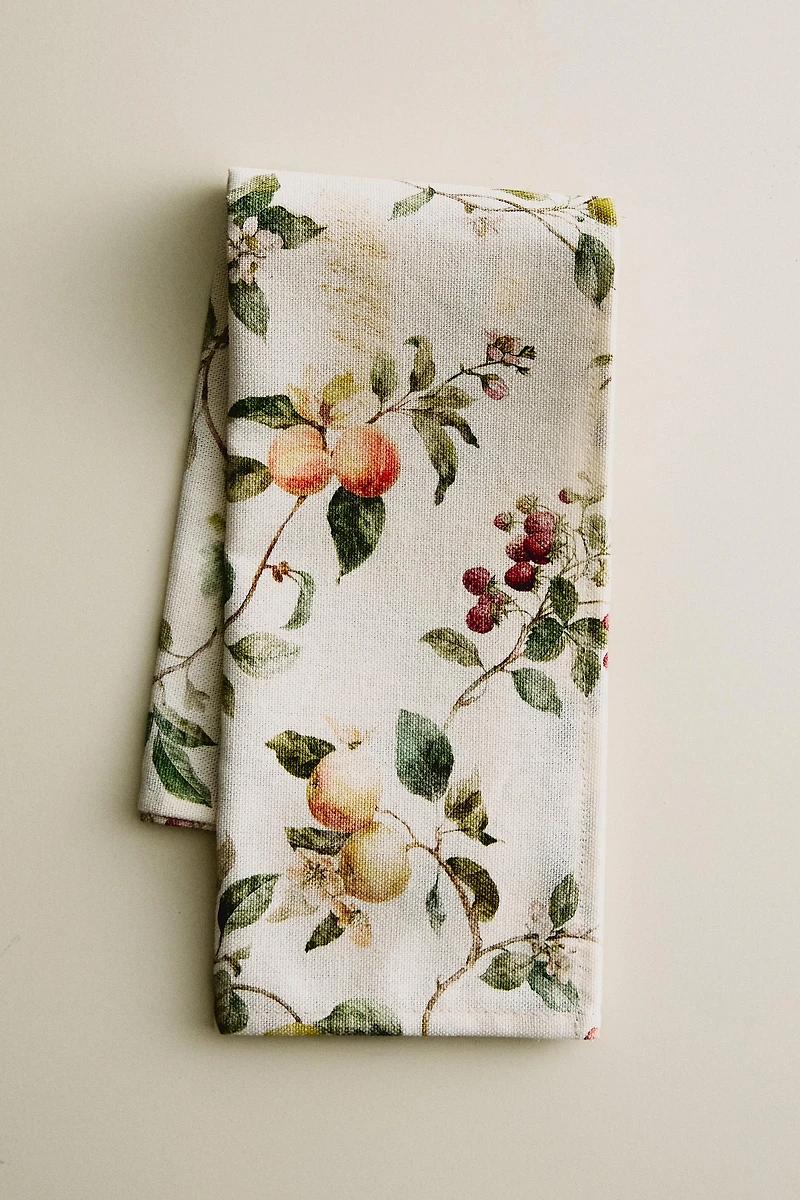 BOTANICAL PRINT NAPKINS (PACK OF 2)