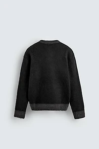 CONTRAST TEXTURED JUMPER X SR_A