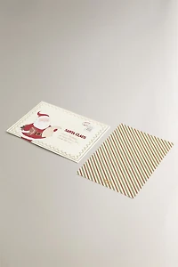 SET OF CHILDREN'S SANTA CLAUS CHRISTMAS LETTERS