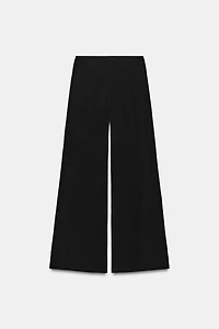 COTTON STRAIGHT LEG PANTS
