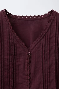 CHEMISE ROMANTIQUE STRUCTURÉE