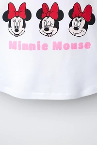 T-SHIRT NŒUDS POINTS CROCHET MINNIE MOUSE © DISNEY