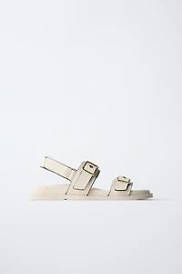 BUCKLED SANDALS