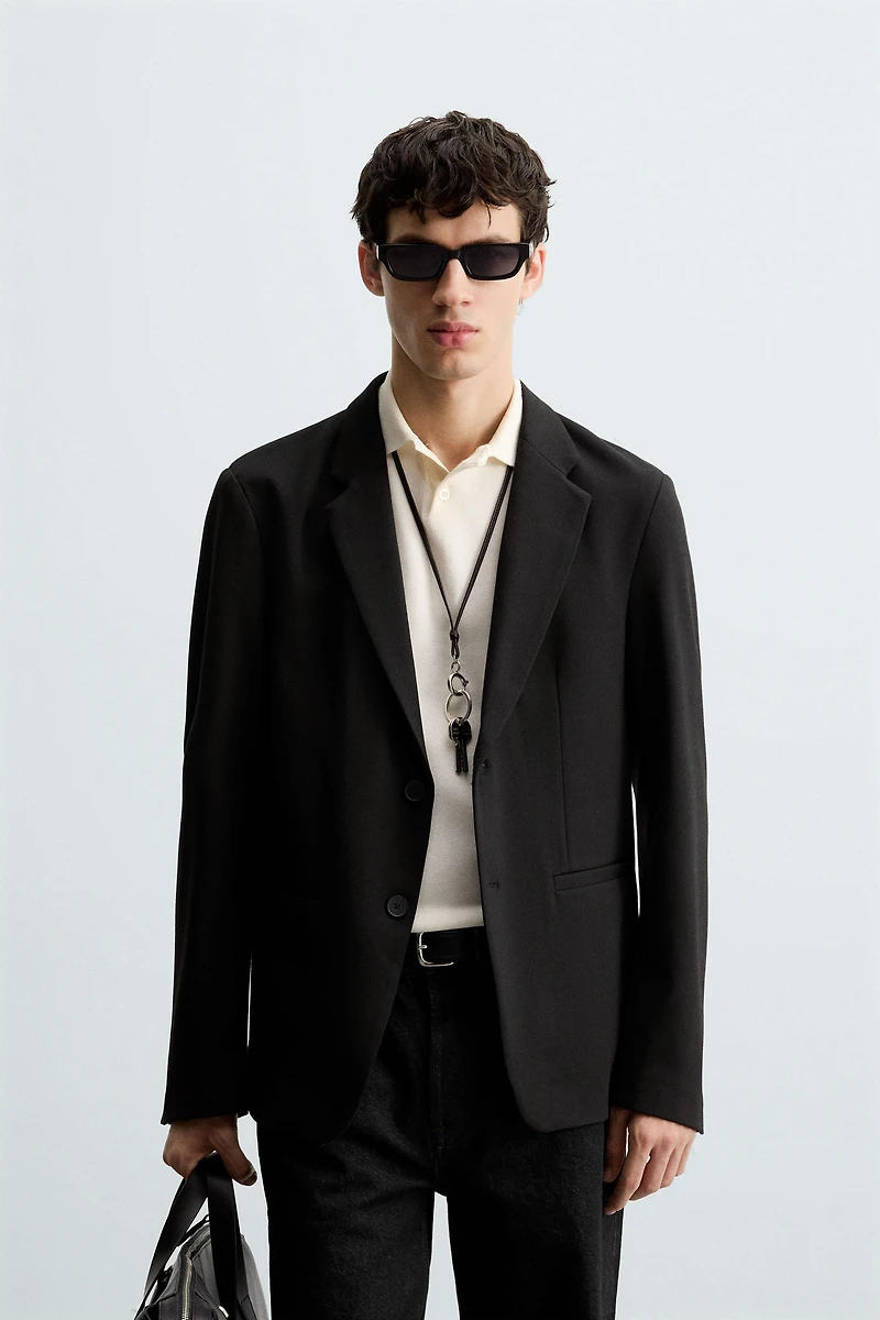 SLIM FIT STRETCH BLAZER