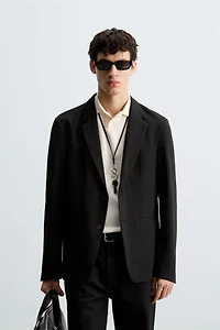 SLIM FIT STRETCH BLAZER