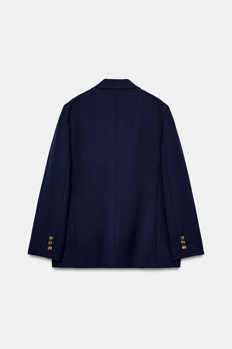 ZW COLLECTION BUTTONED BLAZER