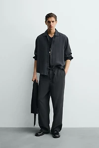 RELAXED FIT FLOWY SHIRT