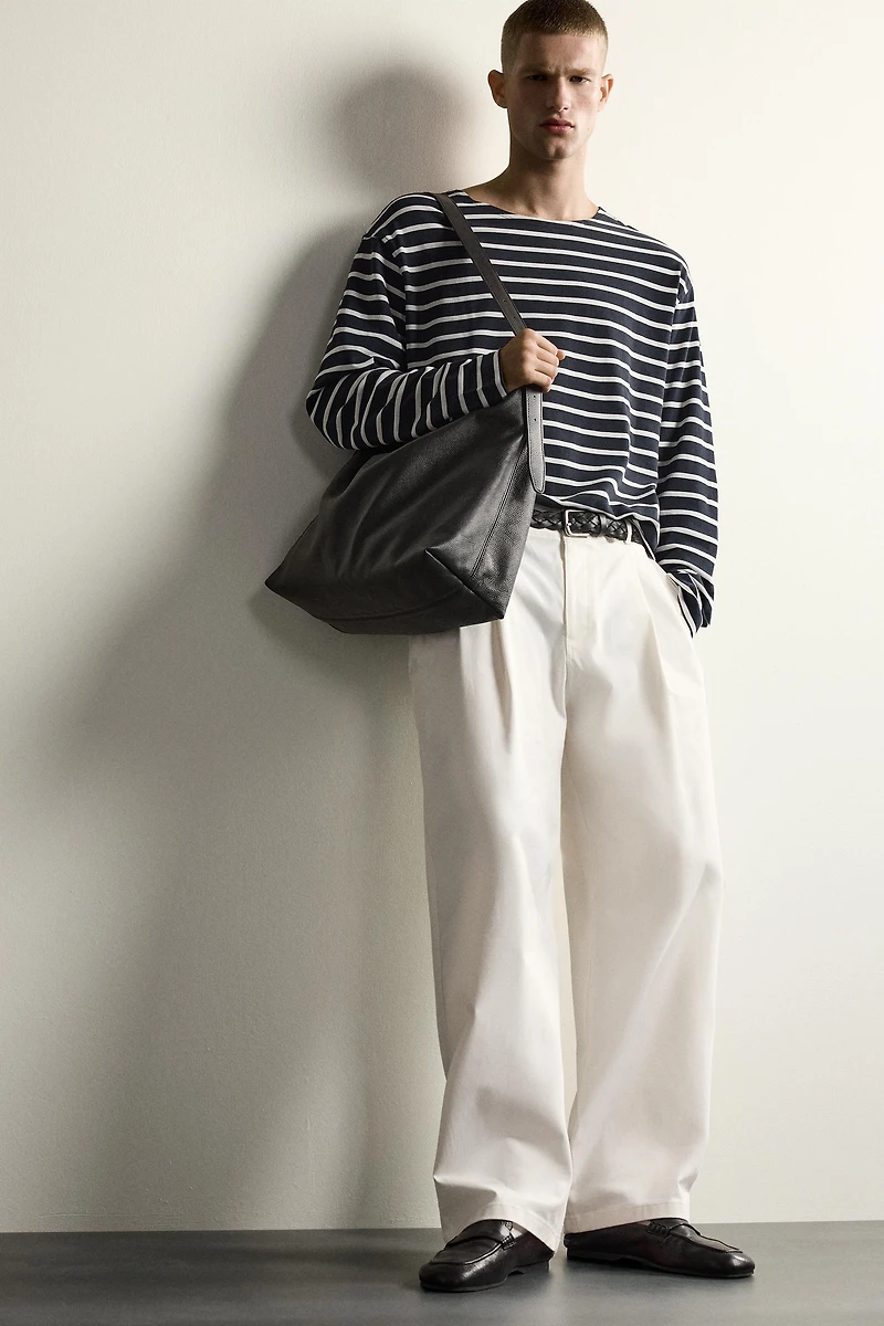 STRIPED JACQUARD T-SHIRT AARON LEVINE X ZARA
