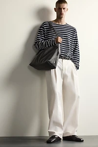 STRIPED JACQUARD T-SHIRT AARON LEVINE X ZARA