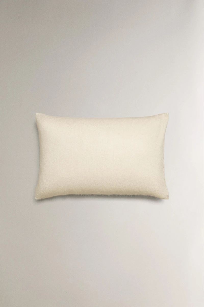 HOUSSE DE COUSSIN EFFET CACHEMIRE